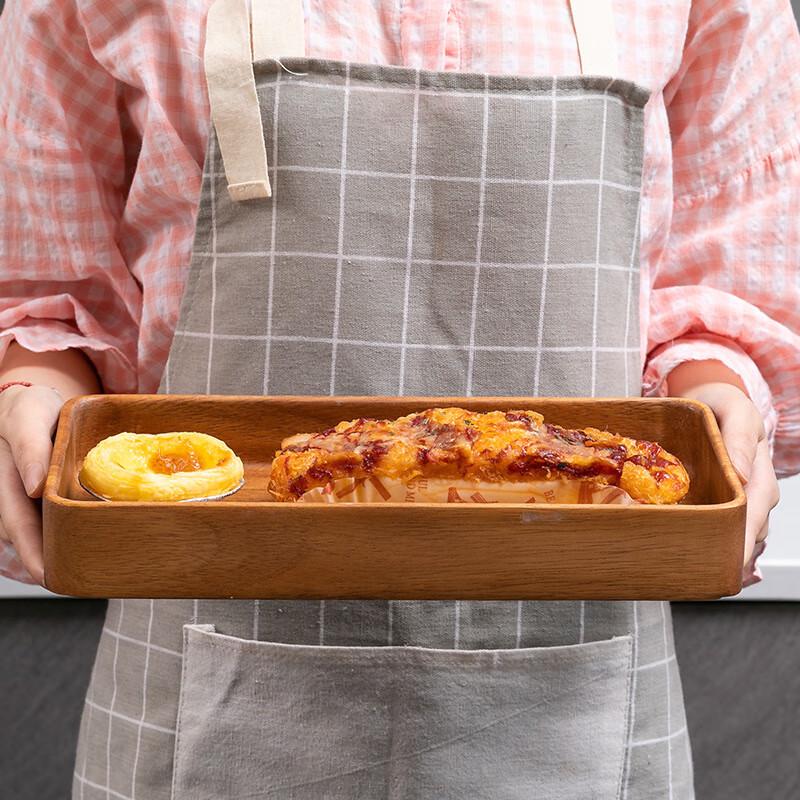 Drui'en Acacia Wood Square Serving Tray