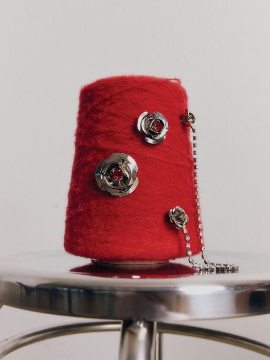 Мэгги Мэгги*Ласточка ACC_Брошь/Брелок Rose brooch