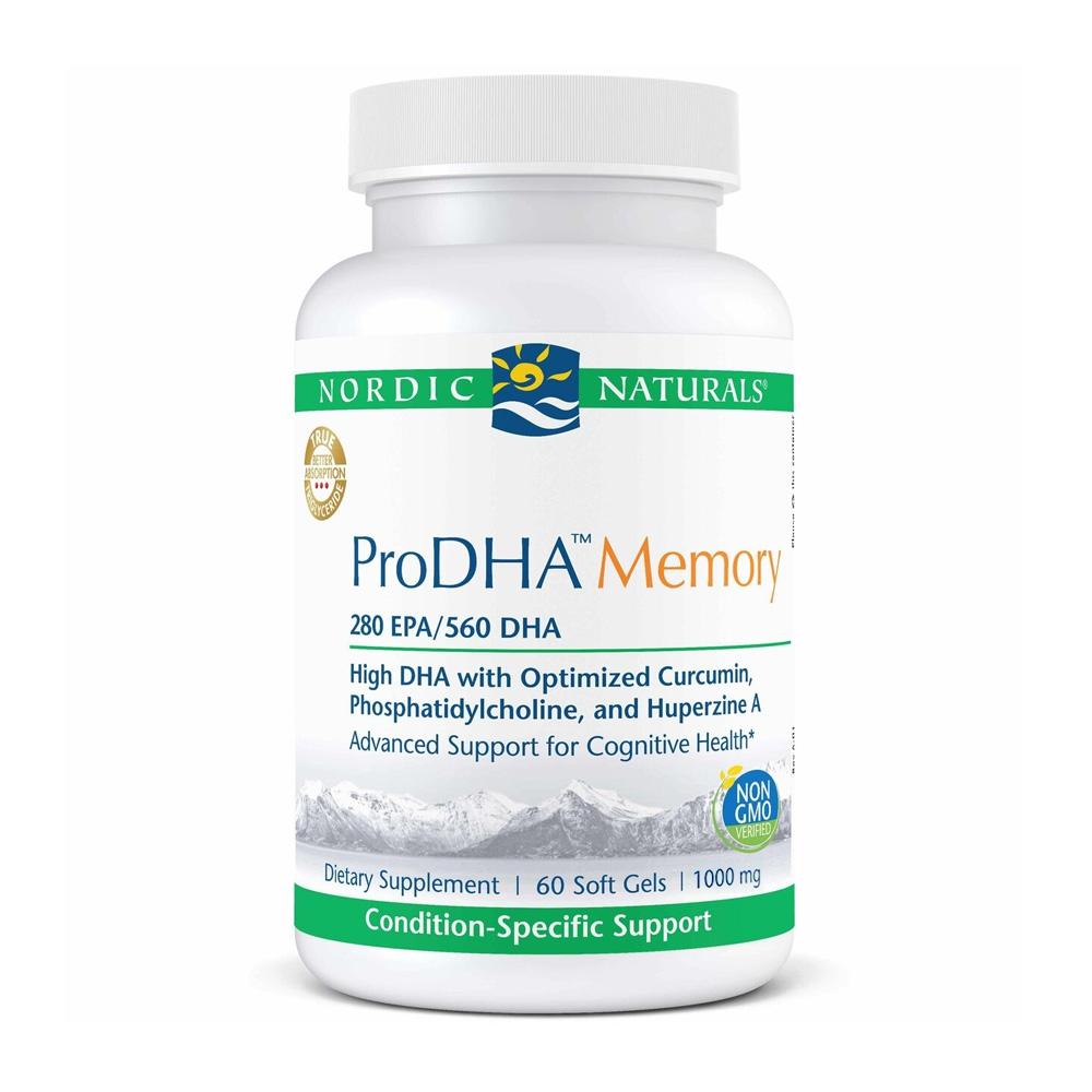 

ProDHA Memory 1000 mg DHA 570/EPA 260, 60 Softgels