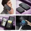 Magnetic 2 in 1 Detachable Wallet Case For Samsung Galaxy A56 A55 A54 A53 A52 A36 A35 A33 5G Luxury Leather Card Slots Cover