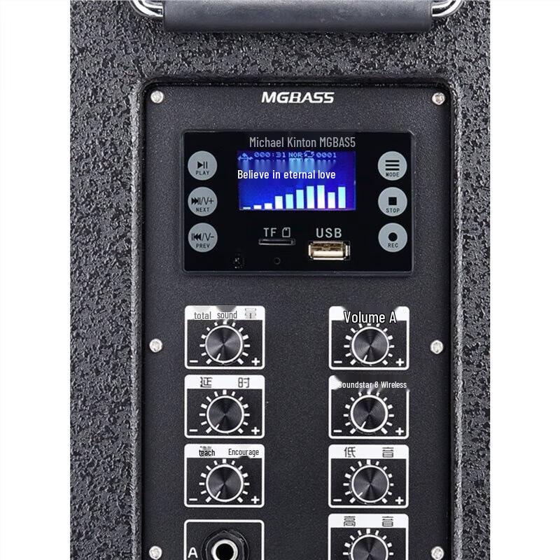 Mi Gao MG1562A-LI 380W Portable Guitar & Vocal Speaker System