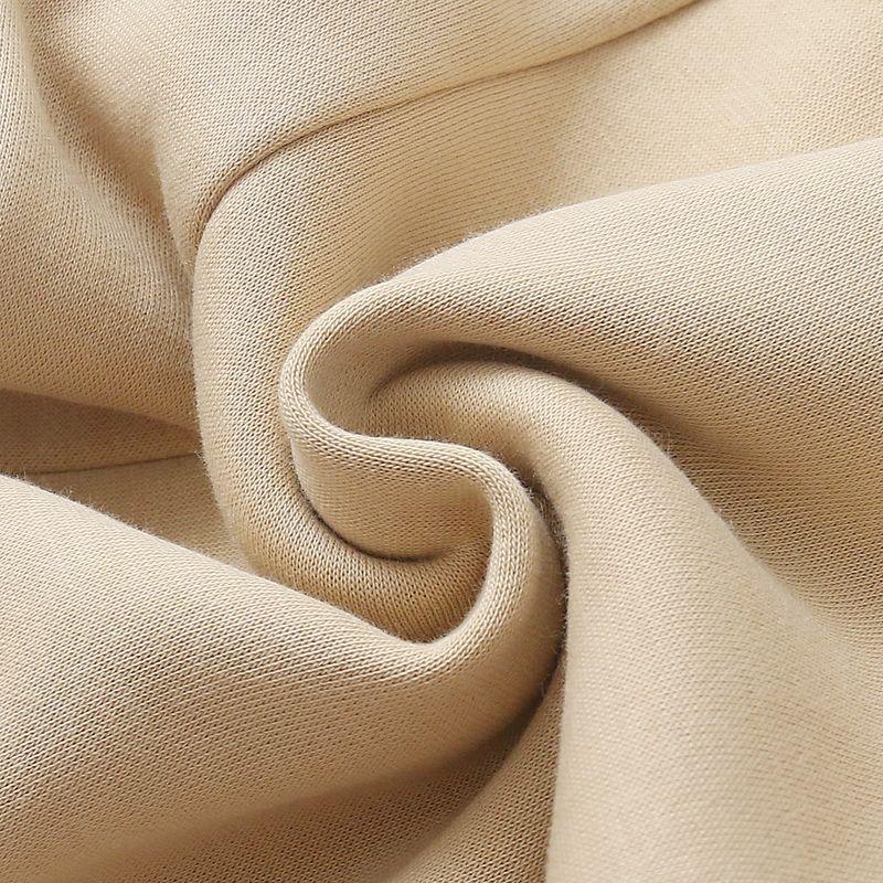 Wide-Leg Casual Fleece-Lined Sweatpants Autumn New Foreign Trade Women Simple and Versatile Elastic Waist Cotton Blended Trousers 32147