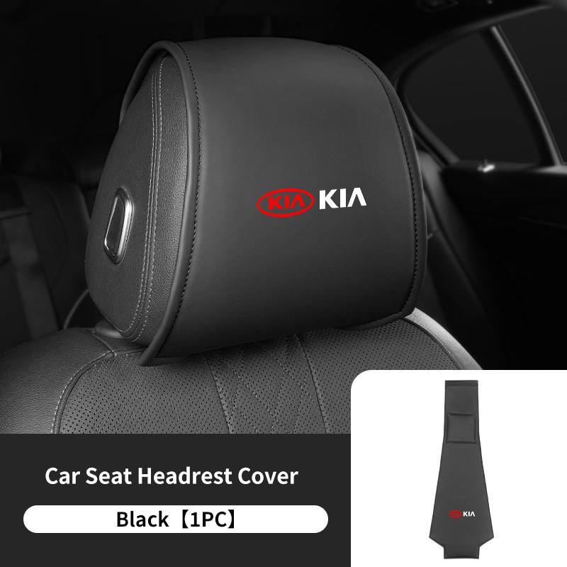 AHB1 Car Seat Headrest Pillow Cover Anti Dirty Protective Cushion For KIA K5 K2 Rio Optima Sportage Venga Sorento Stonic Forte