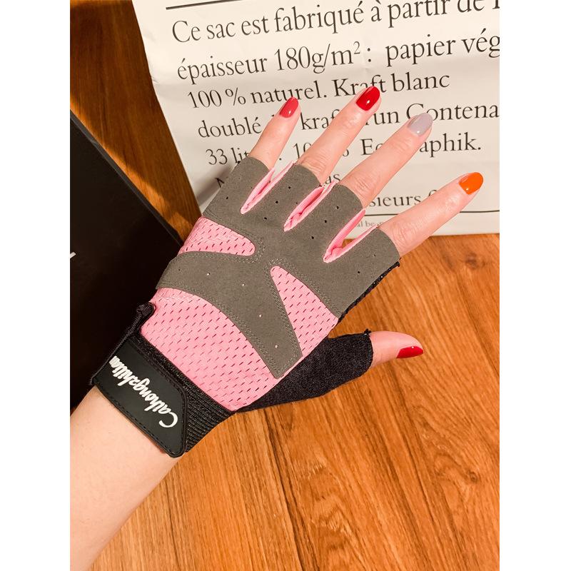 Fitness gloves half finger mens and womens summer thin styles M
