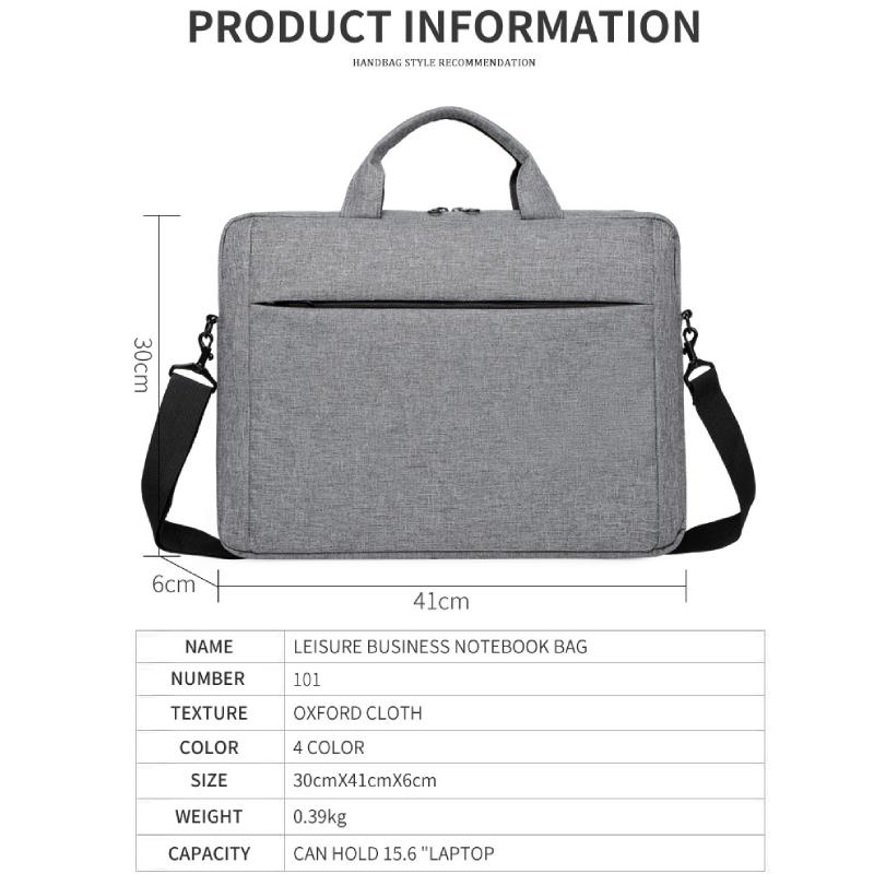 Stylish Laptop Tote Bag with Double Handles - Simple Design,Adjustable Shoulder Straps,Perfect for School,OfficeandDaily Commute