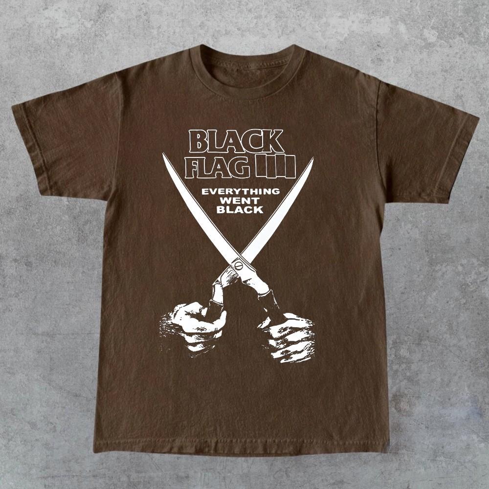 Classic Black Flag Band Concert All Size C59.199 S разноцветный