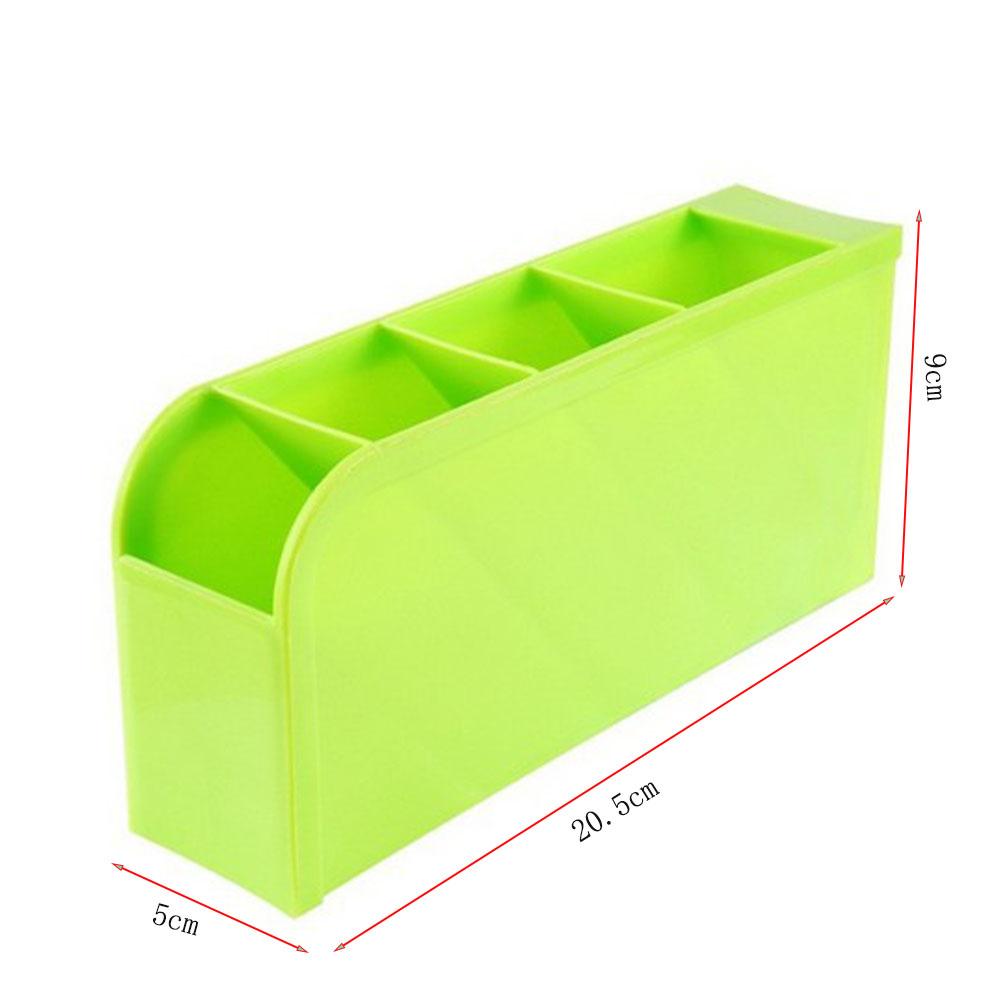 

Multifunctional Socks Underwear Plastic Storage Box Stationery Tableware Organizer Cosmetics Makeup Container 4 Colors