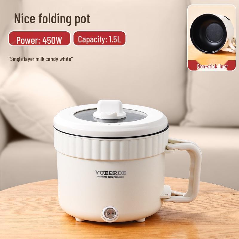 Compact Electric Mini Ramen Cooker - Multifunctional Instant Noodle Pot