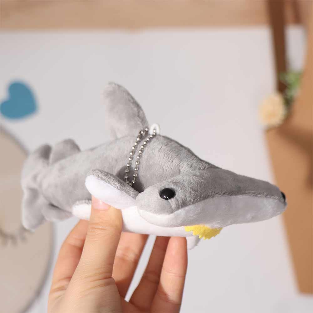 Toy Keychain Shark Plush Keychain Hammerhead Shark Plush Doll Hammerhead Shark Plush Keyring