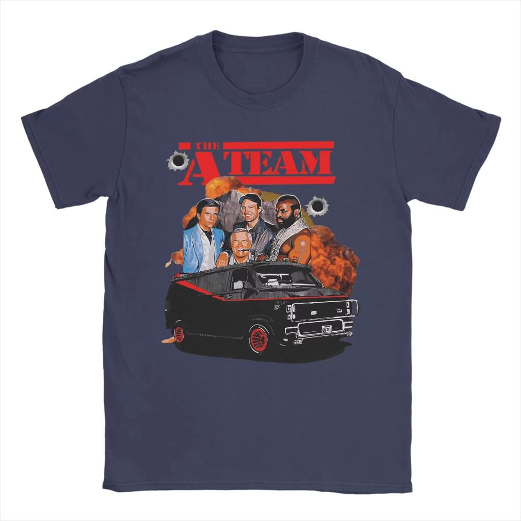 2026 THE A TEAM T Shirt for Unisexs Clothing Women Cotton Novelty TShirt Round All Risk Agency Tees Short Sleeve Summer T Shirt