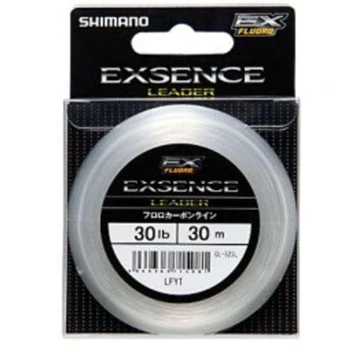 

SHIMANO Shock Leader Exsense EX Fluorocarbon 30m No. 8.0 Clear CL-S23L Fishing Line