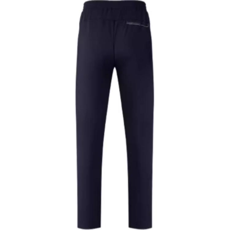 Mizuno Essential Series Moisture Wicking Breathable Solid Color Mid Rise Elastic Knit Sports Pants Men bottoms Midnight-Blue K2CD41A3-14