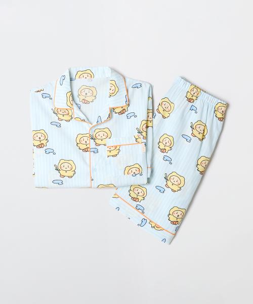 

[SPAO] Mang-geureojin Gom Mang-gomi Short-sleeve Pajamas SPPPG25U03 [Shipped from Korea] 100% Authentic Light Blue - S