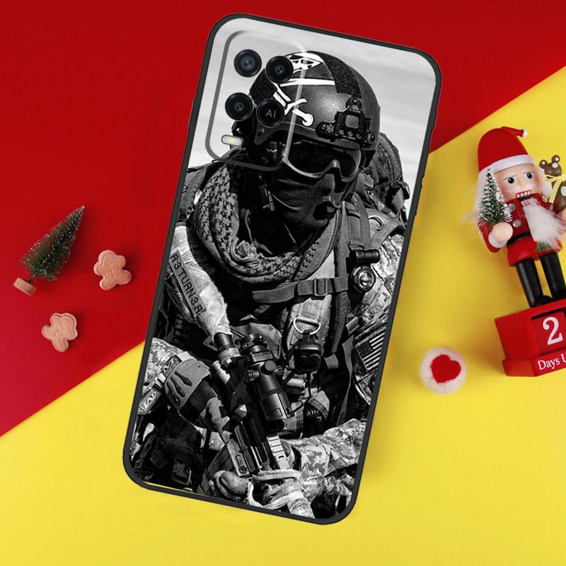 Military Army Special Forces Case For Oppo A38 A18 A58 A78 A98 A74 A94 A54 A80 A60 A40 A96 A76 A16 A15 A17 A57 A5 A6 Pro