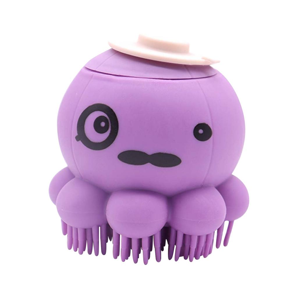 Dog Bath Brush, Shaped Grooming Brush With Shower Gel