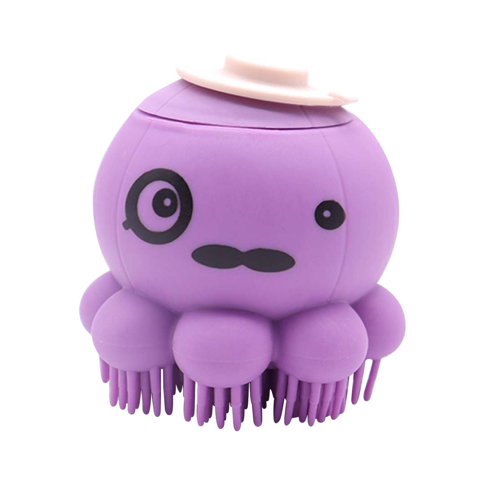 

Щетка для купания собак, фигурная щетка для груминга с гелем для душа One Size фиолетовый