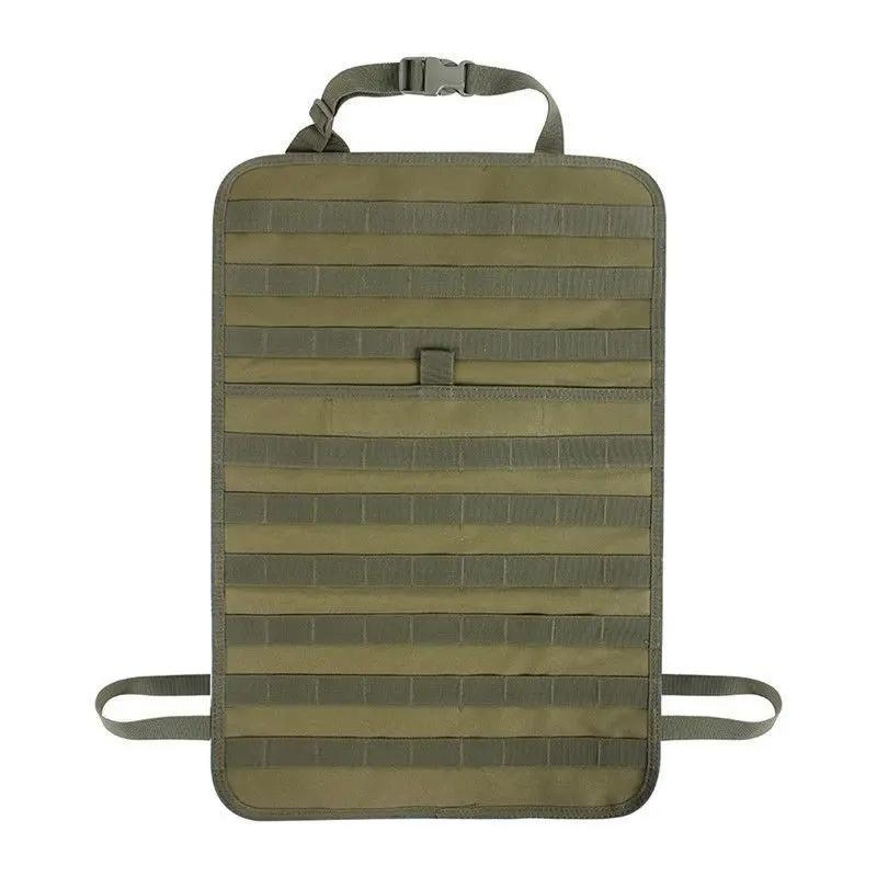 Car Rear Seat Back Storage Bag Multi Hanging Strap Tactical Molle Trunk Bag Organizer Auto Stowing Outdoor Hunting Accessories