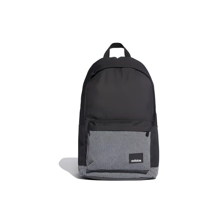 Adidas Neo Lin Classic Backpack Unisex Backpack Black Gray DT8639 Black Gray