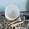 Zhunyin Quartz Crystal Singing Bowl for Sound Therapy, Meditation & Tibetan Music Healing