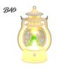 Battery Operated Night Light Christmas Lantern Light, Retro Santa/Snowman/Tree Handheld Oil Lamp with Holiday Gift for Children Warm LED, Cute