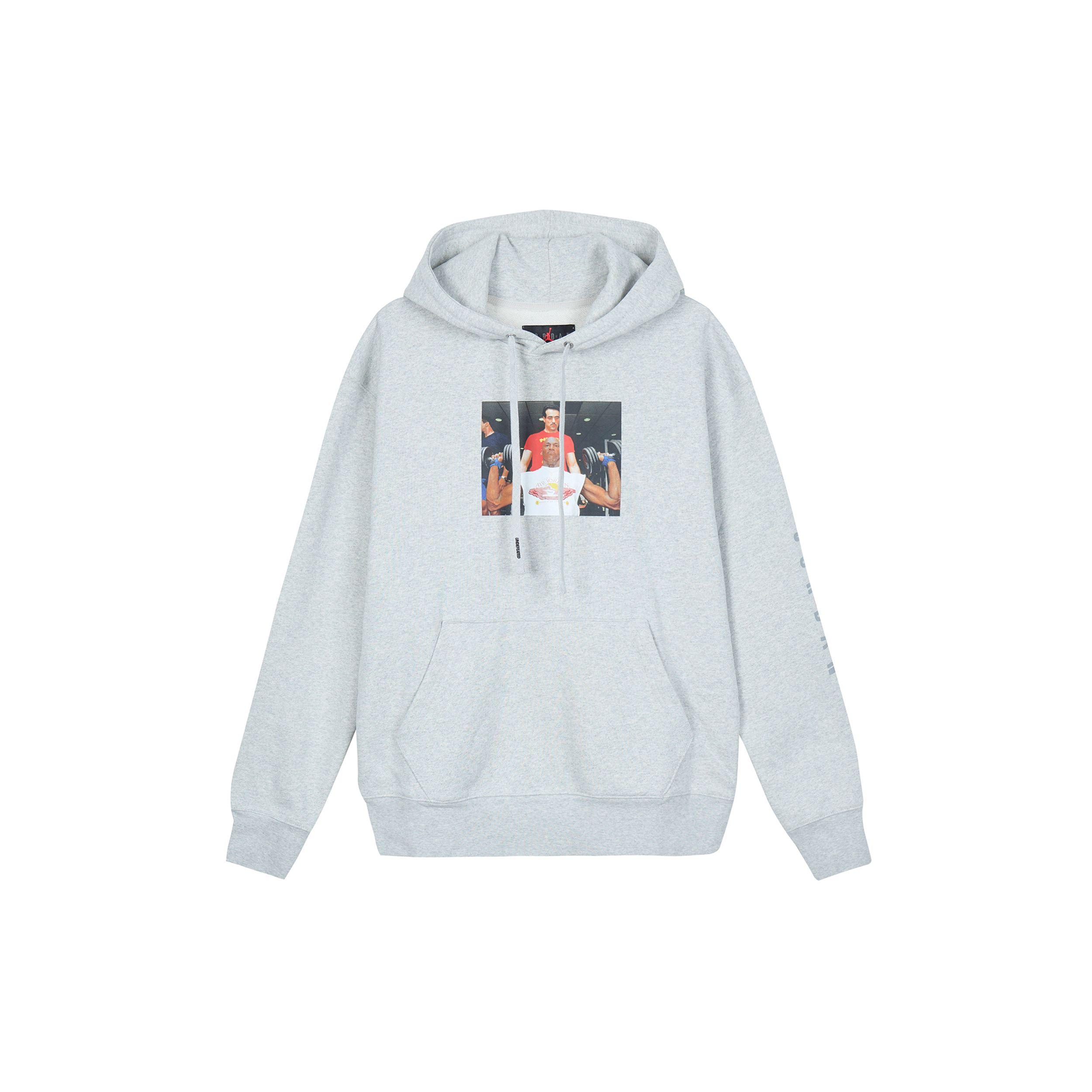 Air Jordan x UNDEFEATED Pullover Hoodie Grey Heather Men s DX6318-050 XS