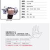 Fitness Gloves Pull Up Deadlift Wrist Straps Mesh Five-Finger Non-Slip Breathable Gym Palm Protector