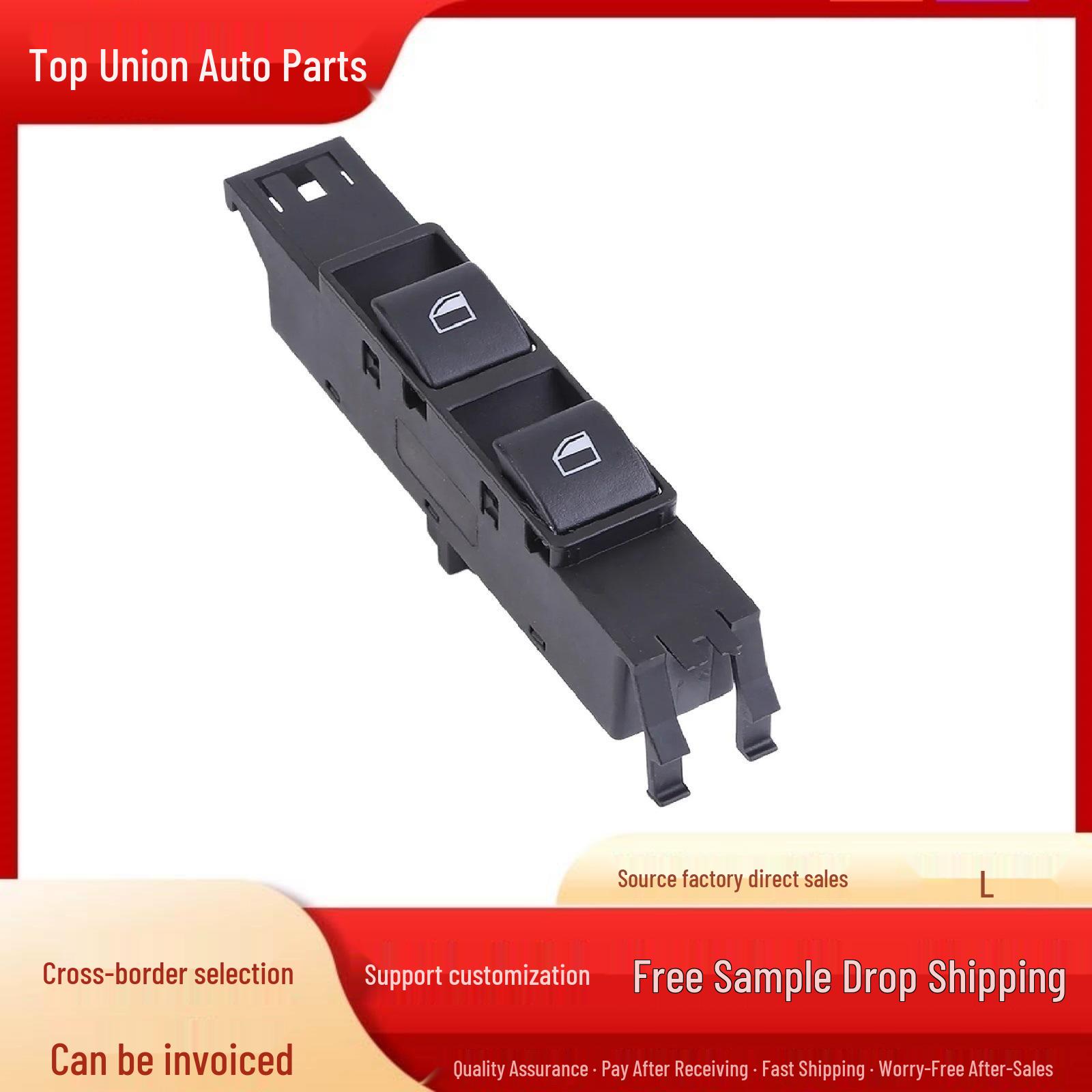 BMW E46 Coupe Front Left Electric Window Switch (Part #61316902175) YC