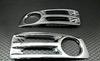 BRIGHTZ Chrome Fog Light Type for Elgrand E51 NE51 Highway Star NE Part 15452 Covers, C, (Early Model) [FOG-COV-090] (E 51) Number