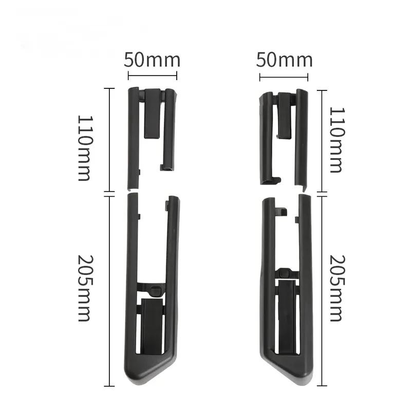 For BMW F10 F02 F07 GT 5 7 Series 52109175063 Car Seat Rail Trim Cover Sliding Track Bonnet 52109175064 52107340335 52107340336
