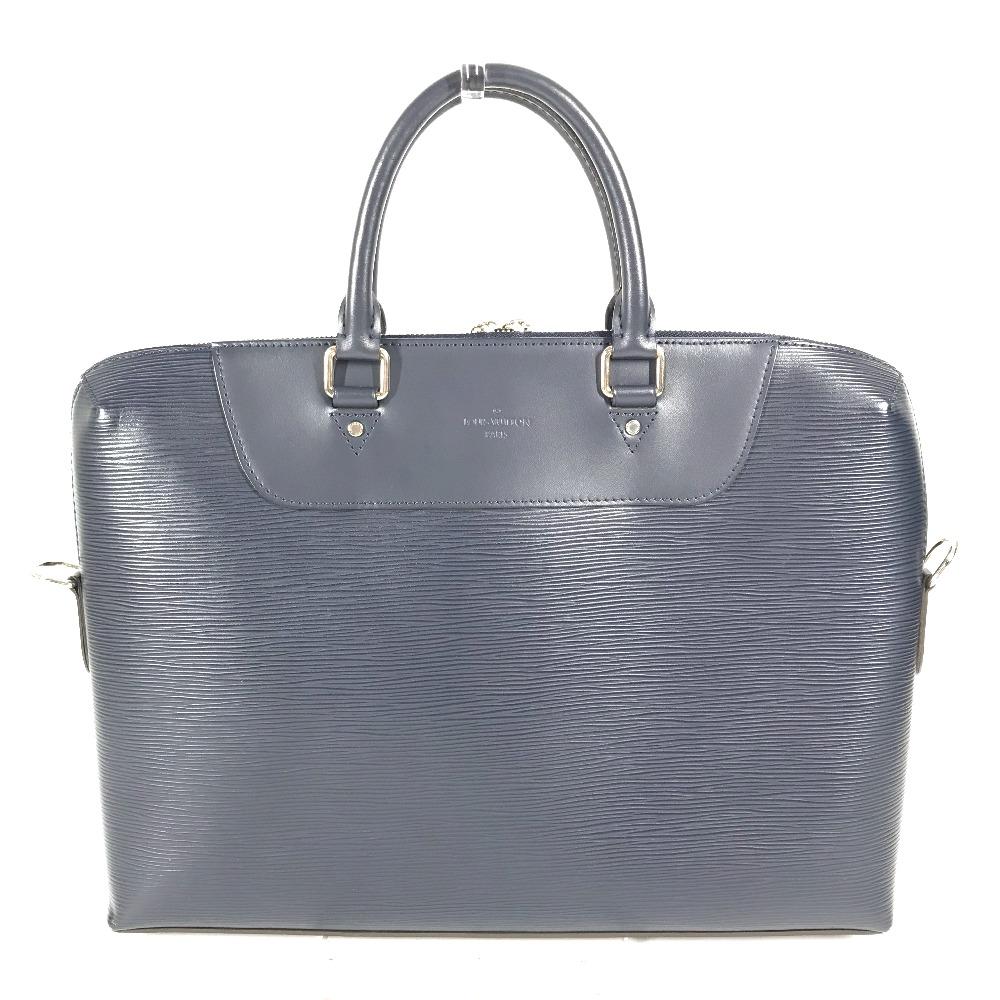 Louis Vuitton M51177 Epi Porto Document Jour PDJ Torba biznesowa Niebieski Morski