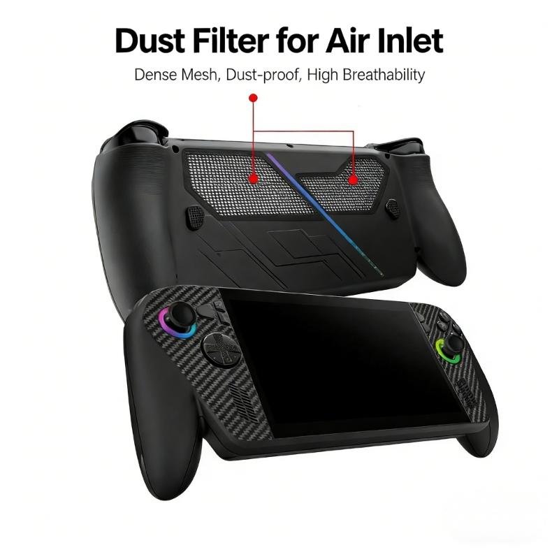 Premium PVC Dust Plug Blocker for Rog X Game Console Full Protections Against Dust Easy Installation for Travel