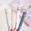 4 Stuks/Set Schattige Cartoon Uitwisbare Gelpen 0,5 mm Volle Naald Kristal Blauwe Inkt Kawaii Eenhoorn Beer Panda Schrijfpennen voor Schoolstudenten