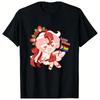 cookie run characters T Shirts Unisexs Cotton Fun TShirt O Neck Tees Short Sleeve Tops Graphic Printed