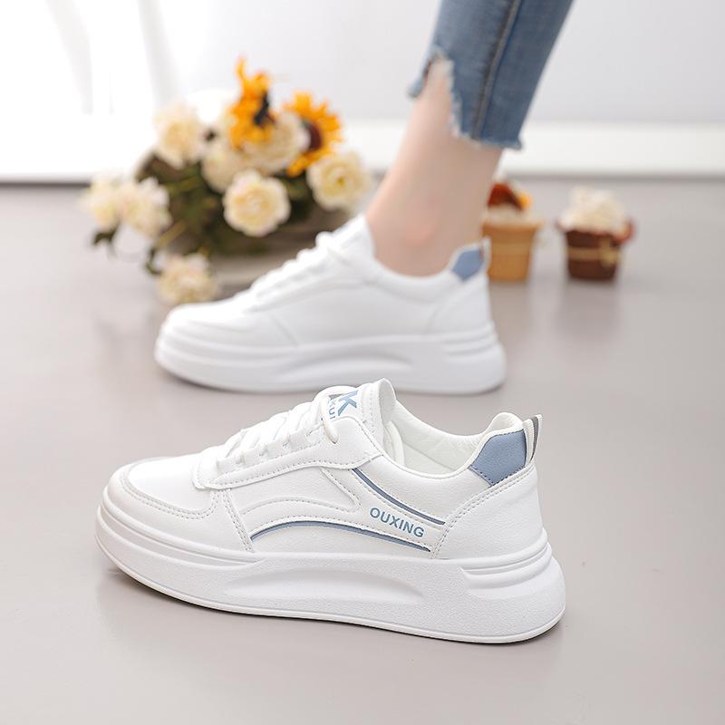 Little White Shoes Women's Spring Summer New Versatile Casual Shoes Student Board Shoes Flat Shoes Single Shoes