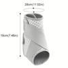 Adjustable Compression Ankle Brace - 1pc with Double Strap Support & Breathable Mesh