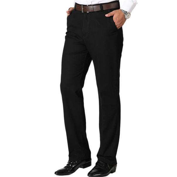 Buy Men's Casual Comfortable Pants Straight Commercial Affairs Authentic Pants at affordable