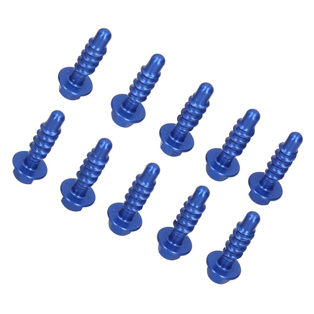 10pcs Aluminum Alloy Anodized Finish Screws for 125 150 200 EXC XC SXF EXCF XCF 1997-2020