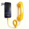 3.5mm Telephone Handset Vintage Receiver for Cell Phone, Type-C Wired Handheld Phone Retro Handset, Universal Smartphone