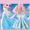 Rochie Prințesă Elsa Frozen Pentru Copii Fete Material Moale Confortabil Perfectă Pentru Petreceri!