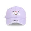 Korean Embroidered Puppy Baseball Cap, Deep Top, Big Head Circumference, Sun Protection and Sunshade Hat