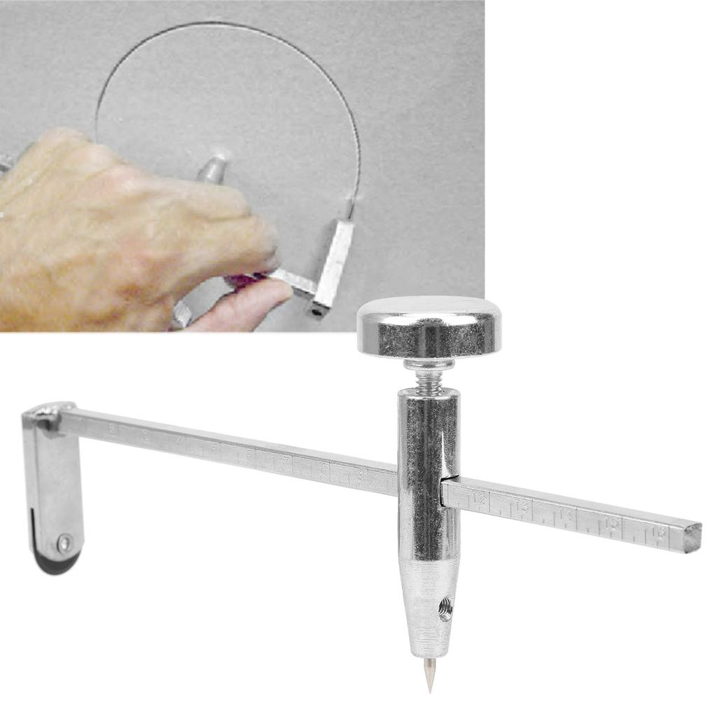 Dry Wall Circle Hole Cutter Steel Shaft Plasterboard Saw Adjustable Pivot Point  Tools Circle Hole Cutter  Tools