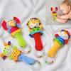 Babyfans Plush Animal Shaker With Colorful Beads Perfect For Sensory Development, Hand-eye Coordination, And Interactive Play