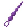 Silicone Masturbator Anal Plug Long Pull Beads Massager Couple Flirting Sex Toy