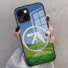 Aphex Twin-es Logo Phone Case For IPhone 17 Pro Max 16 15 14 Pro Max 13 11 X Xs Xr 8 7Plus Glass Cover