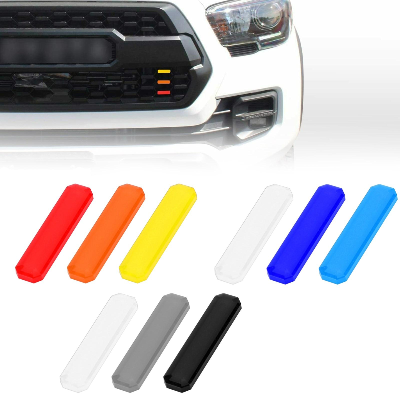 

Tri-color Badge Front Grille Decal Sticker for Tacoma TRD Pro 2016-2020 червоний