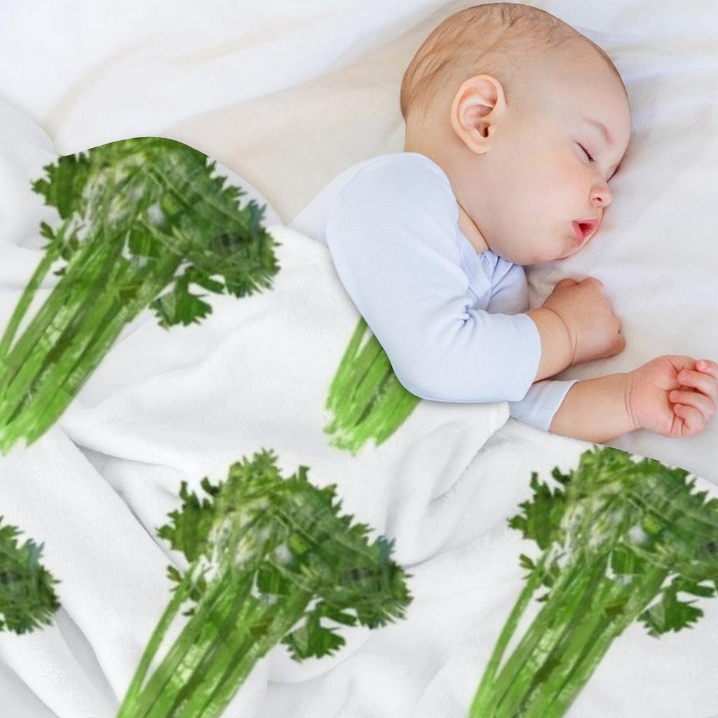 Celery Throw Blanket Fashion Sofas Bed Cute Decorative Beds Blankets