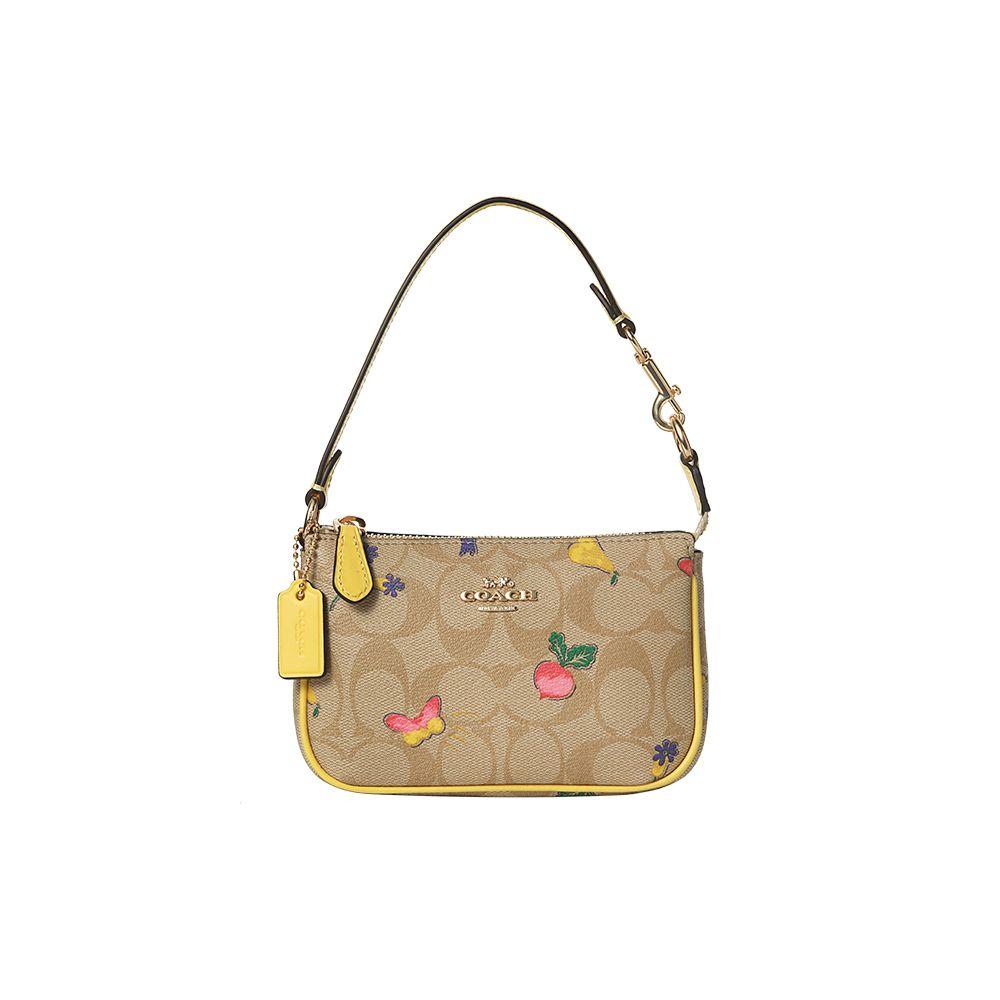 

Coach Nolita 15 Monogram Fun Print Butterfly Fruit PVC Mahjong Bag Shoulder Bag Small Women bags Bright-Khaki Retro-Yellow C8720-IMTVE Basic Set (Bag+Dust Bag)