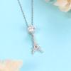 Jewelry Eiffel Tower Diamond Necklace Fashion Pendant Personalized Clavicle Chain