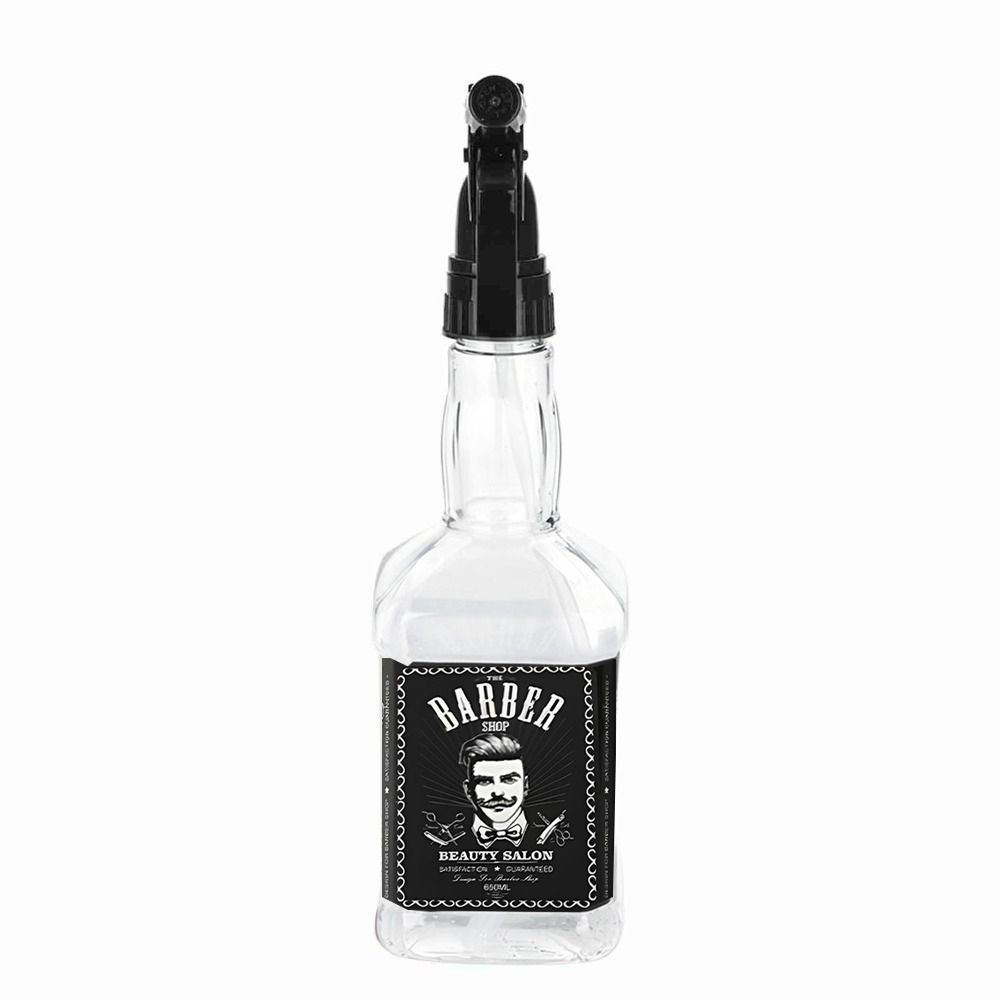 Hairdressing Tool 650ml Capacity Hairdressing Spray Bottle Black Brown Barber Spray Bottle white PP Hair Spray Bottle Salon Use