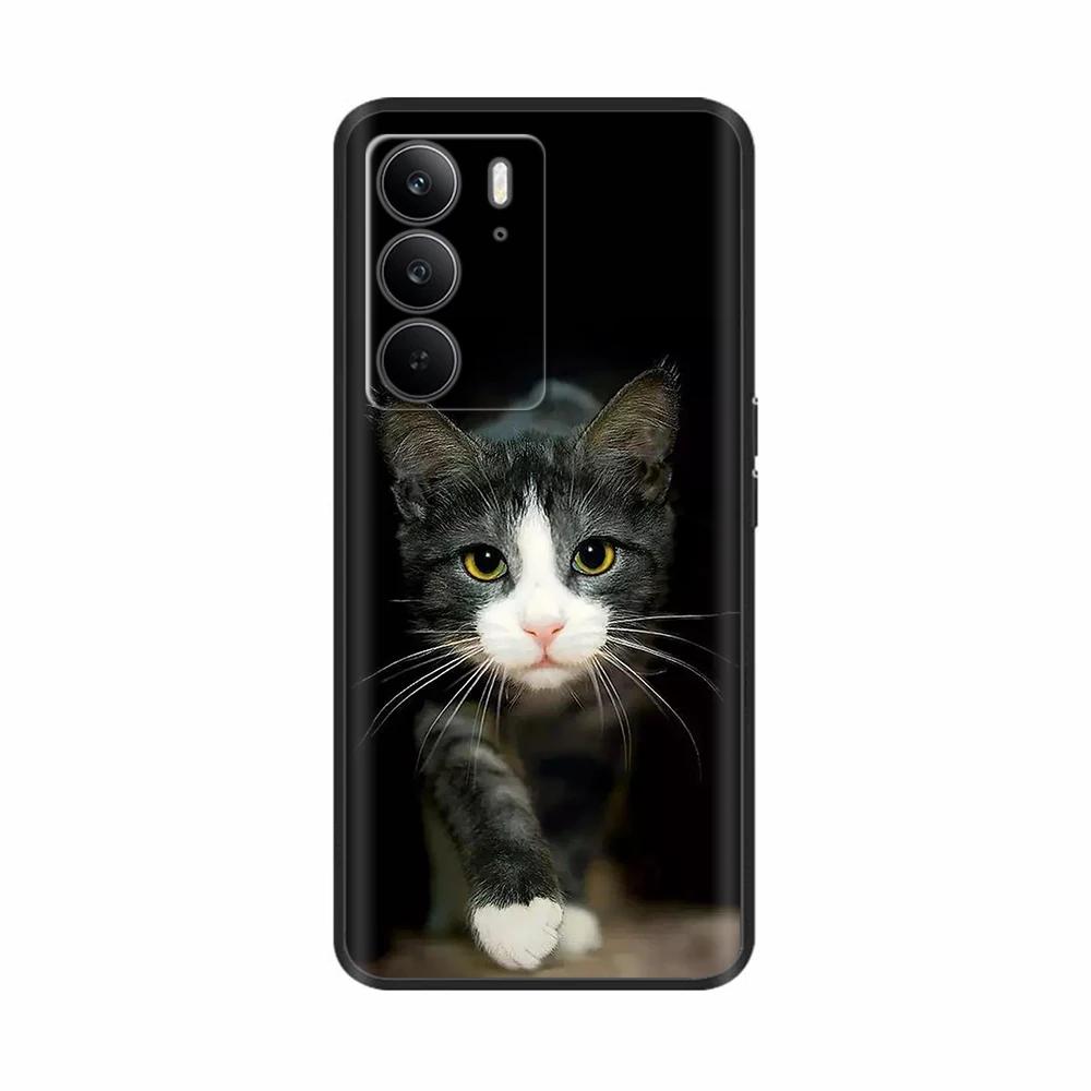 Für Realme C75 4G Handyhülle Abdeckung 6,72" Weiches Silikon Süßes Cartoon Bemaltes Funda Für Oppo Realme C75 RealmeC75 4G C 75 Schalen